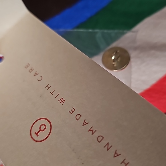 NWT TOMCSANYI ZIRC sleeveless stripe wide leg jumpsuit sz L sustainable Budapest - Picture 12 of 15